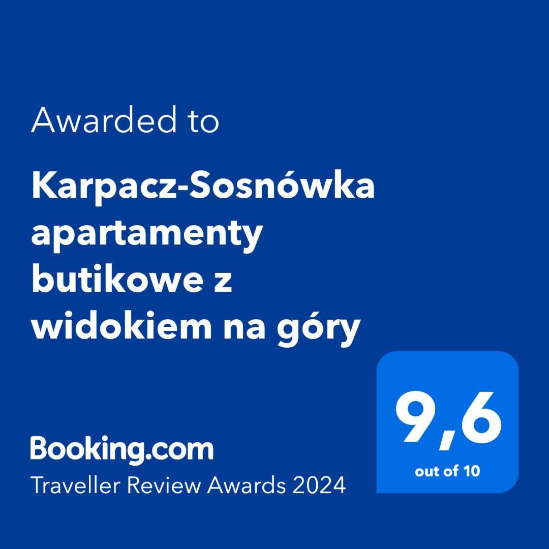 Karpacz-Sosnowka Apartamenty Butikowe Z Widokiem Na Gory 外观 照片
